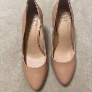Inc nude shoes size 5.5 worn once.